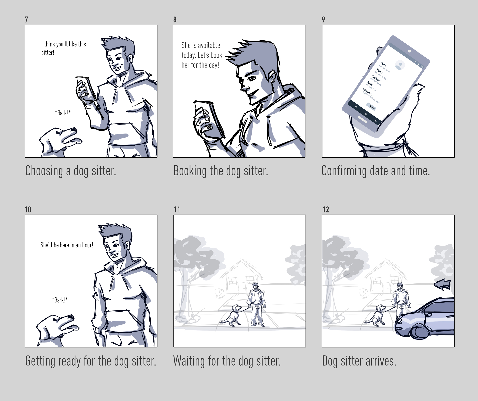 Petmatch Storyboard Page 2