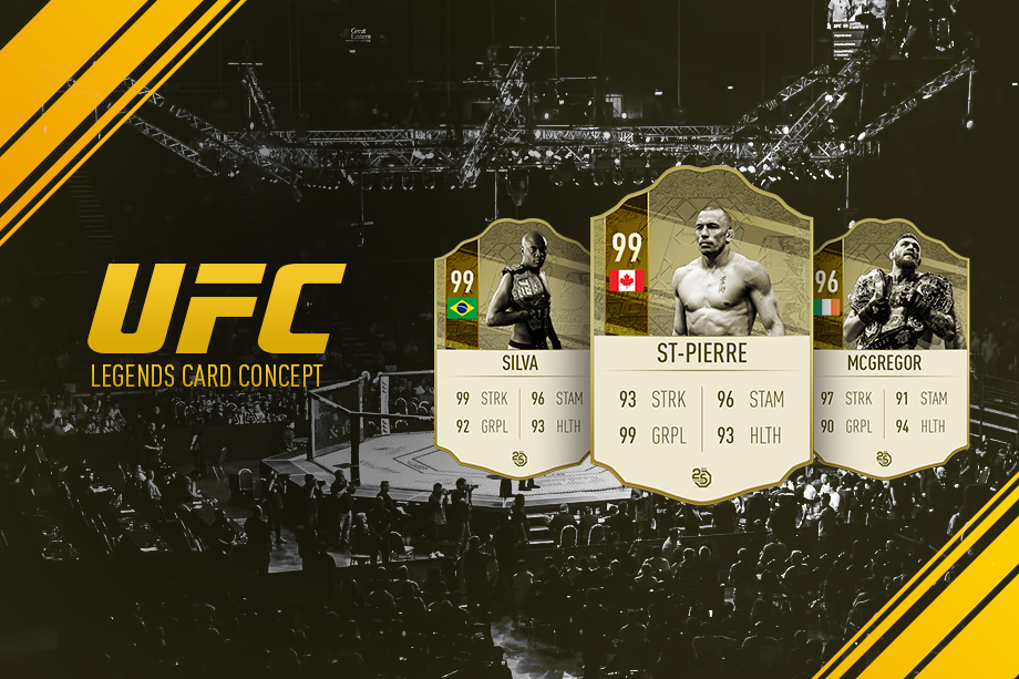 UFC Legend Cards Concept