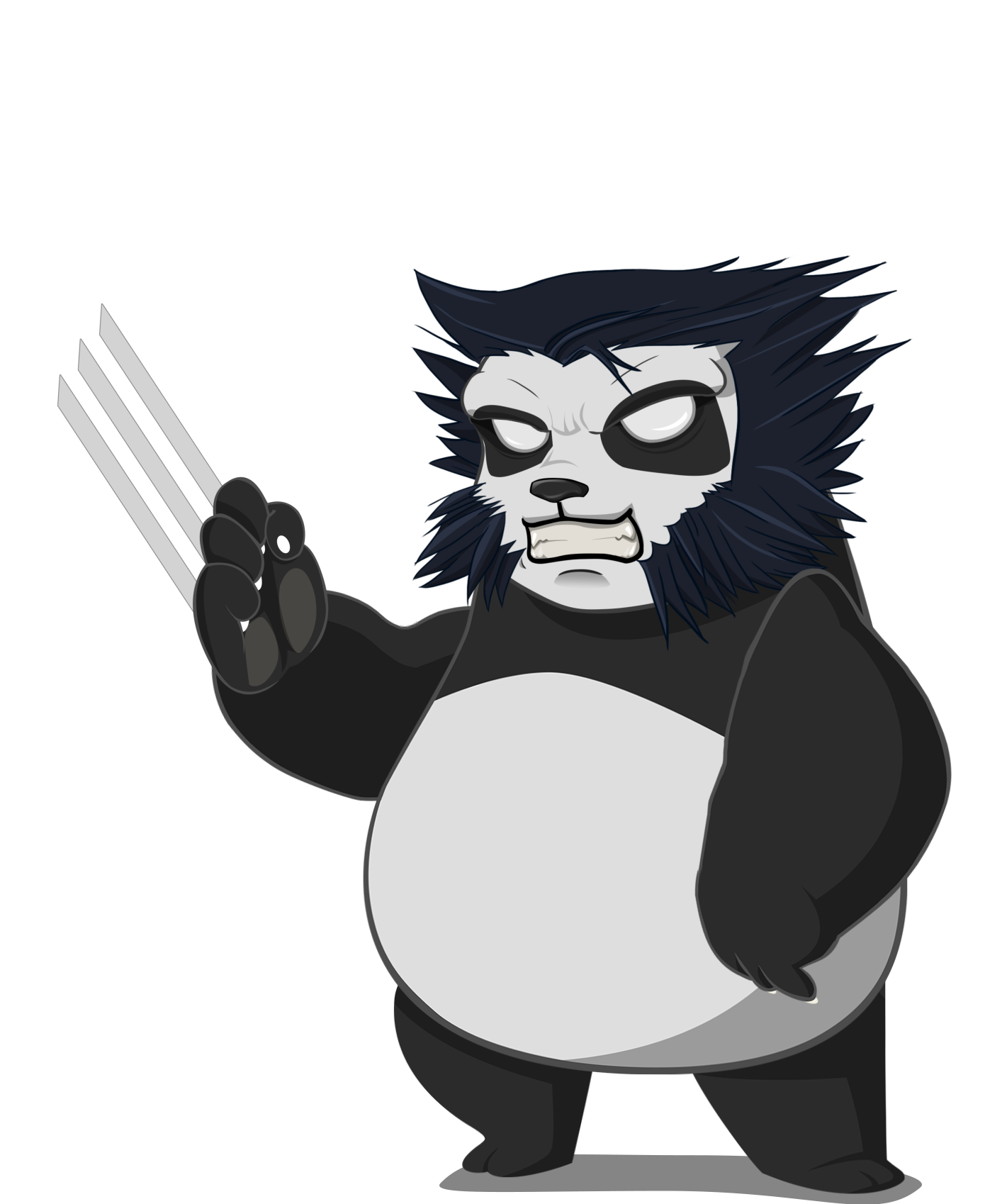 Panda X-Men Wolverine
